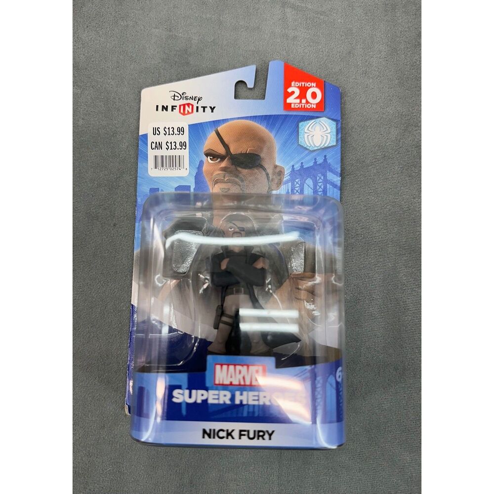NEW Disney Infinity 2.0 Marvel Super Heroes Nick Fury Figure Video Game Xbox